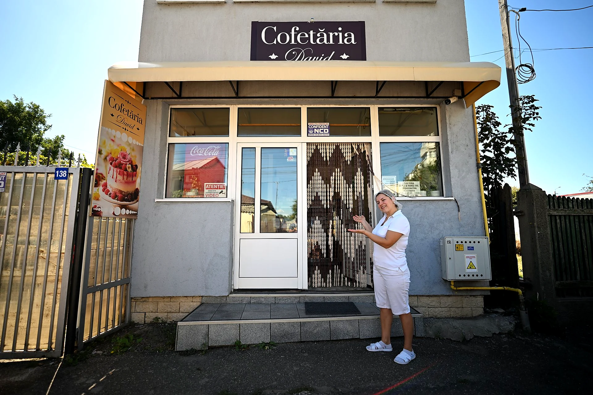 Exterior Cofetăria David Buzău